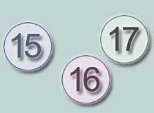 15,16,17