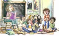 Classroom storytime