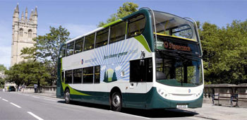 Green bus