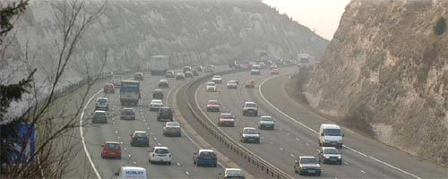 M40 at Oxfordshire