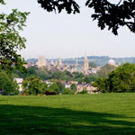 view of oxford city