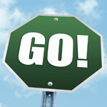go! sign