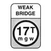 Weak bridge sign