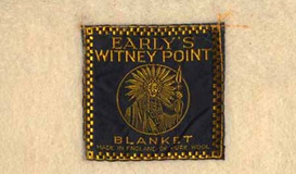 Witney blanket label