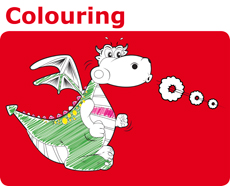 Click here for Drago's colouring sheets