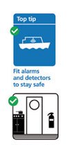 Fire Kills, boat safety advice Fire Kills boat safety advice