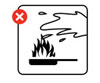 Fire Kills never use water on chip pan fires