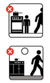 Fire Kills never leave cooking unattended