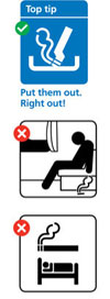 Fire Kills smoking tips