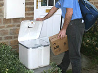 24-7 box on doorstep