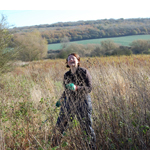 CAT team slashing nettles