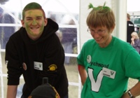 Alex and Jane at the Forest Fair 2009