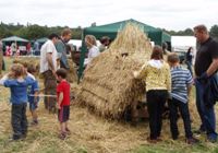 Thatching demonstration