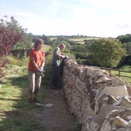 Judith and Martin finnishing off