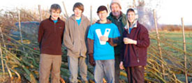 Hedgelaying at Abbey Farm