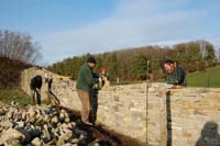 Dry stone wallers