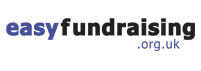 Easy fundraising logo and button
