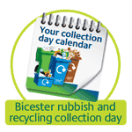Bicester rubbish and recycling collection day