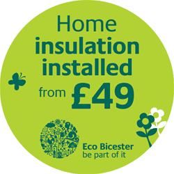 Home insulation installed from £49